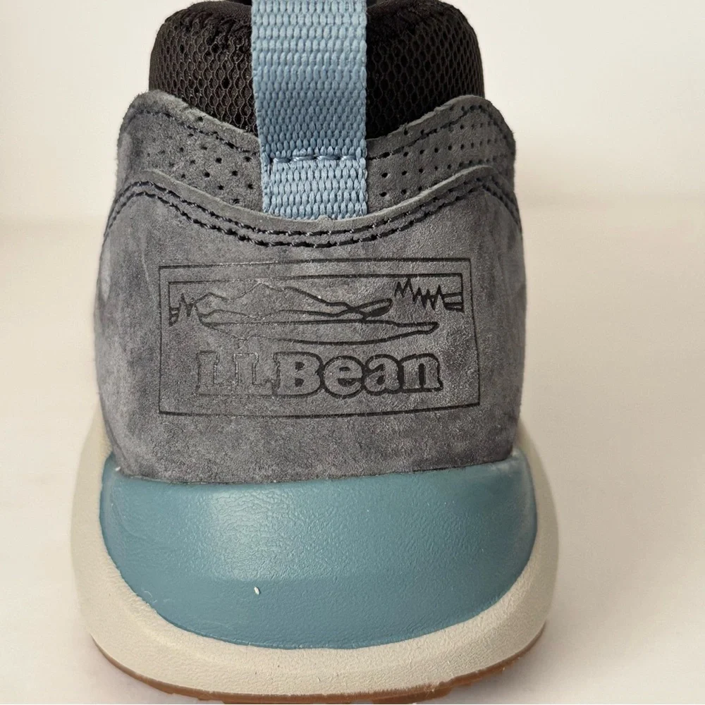 L.L. Bean Gray and Blue Comfortable Outdoor Athletic Shoes‎ Sz10